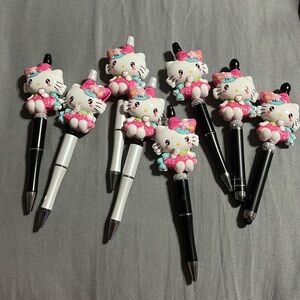 Hello Kitty Light-up Pen with extra refill. Your choice of 1 Pen.